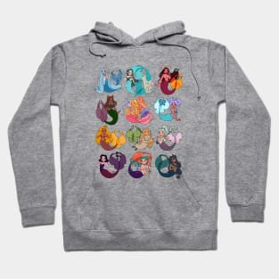 Zodiac Mermaids Hoodie